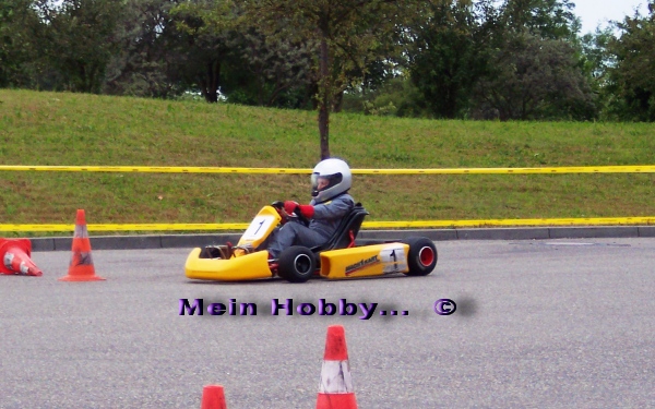 Mein Hobby: Kart fahren